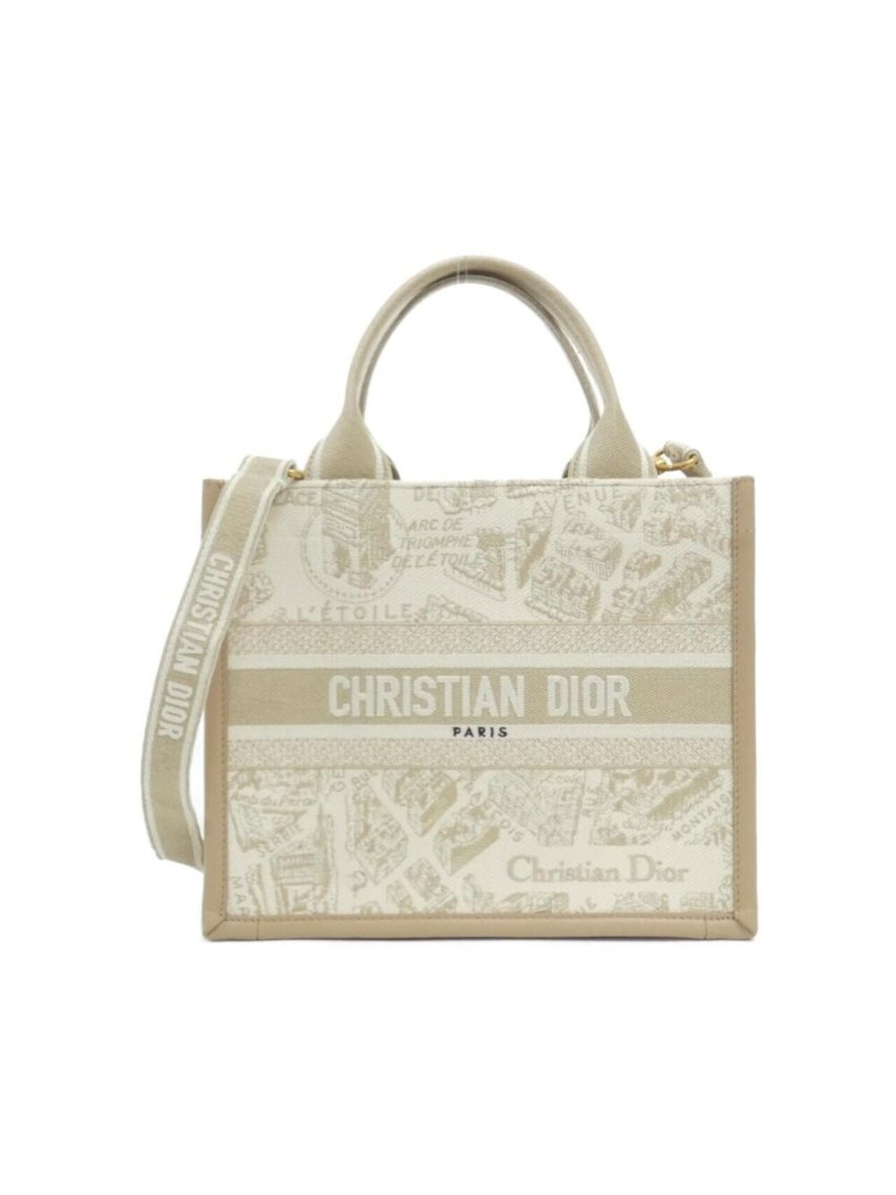 Dior Plan de Paris Book Tote Bag Small